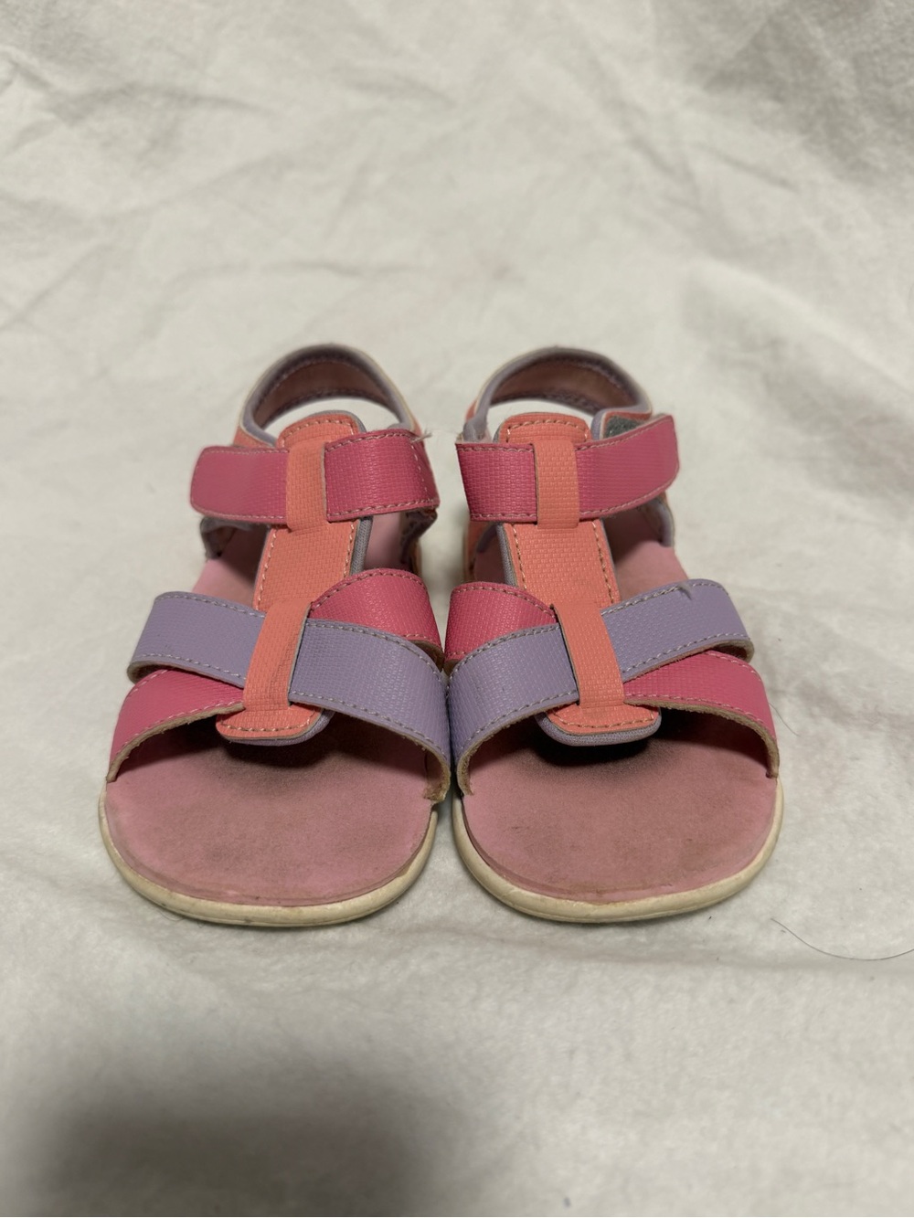 See Kai Run Shayna Sandals Kids Pink & Lavender Sport Sandals size 10